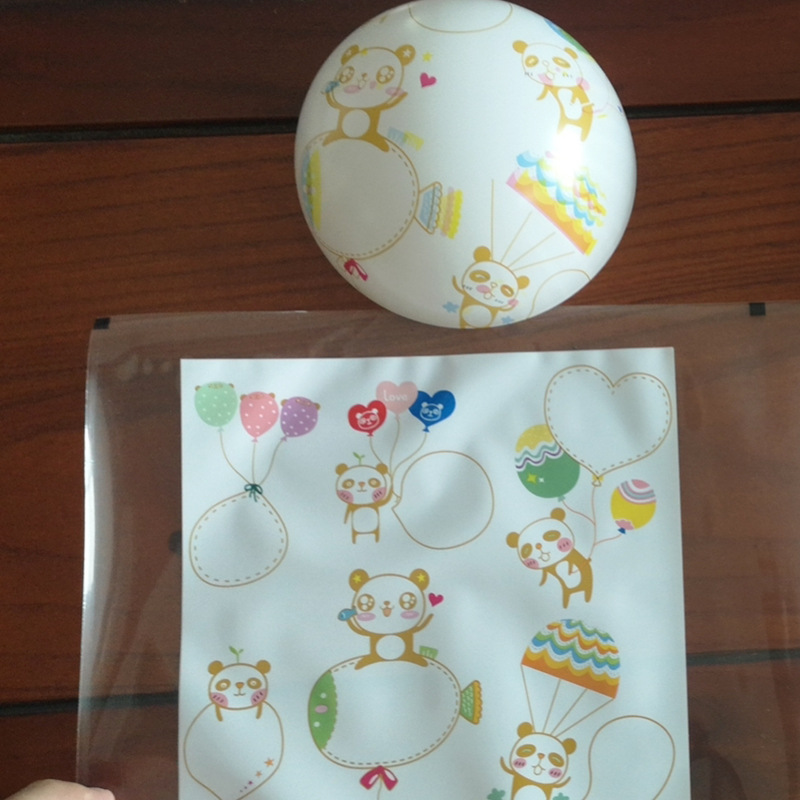 異型熱轉印膜加工 PVC玩具外殼熱轉印加工印刷 LOGO定制